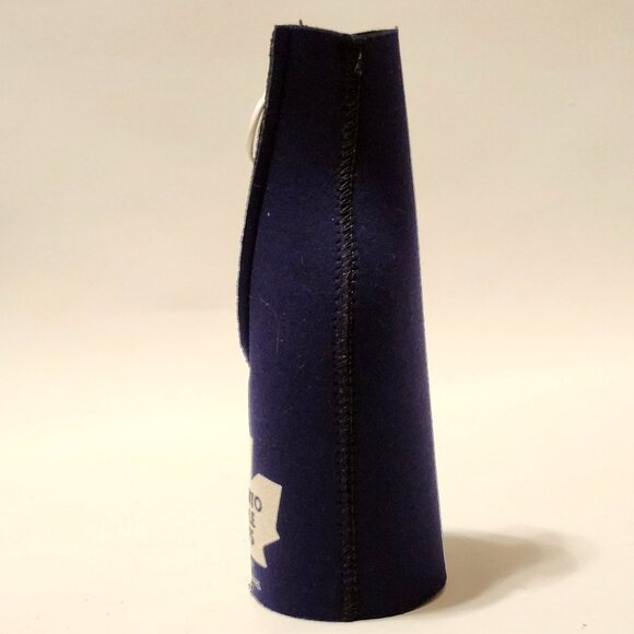 TORONTO Maple Leafs Beer Bottle Drink Koozie 1/4 Zip NHL Navy Koozie - Picture 4 of 5